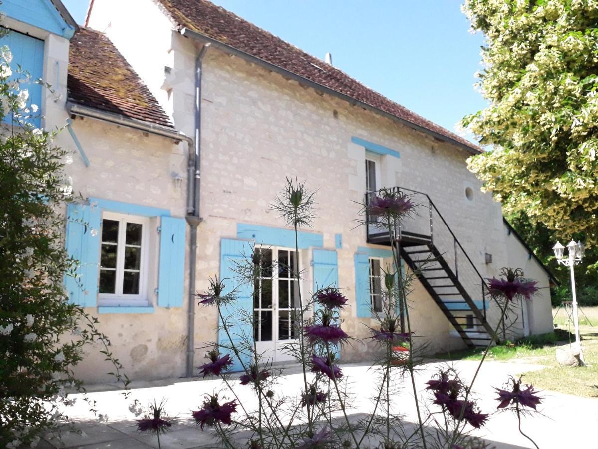 Bed and Breakfast Le Moulin Bleu Seigy Exterior foto